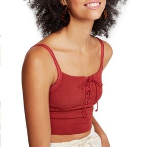 NWT Free People She’s Fancy Brami (Bra-Cami)